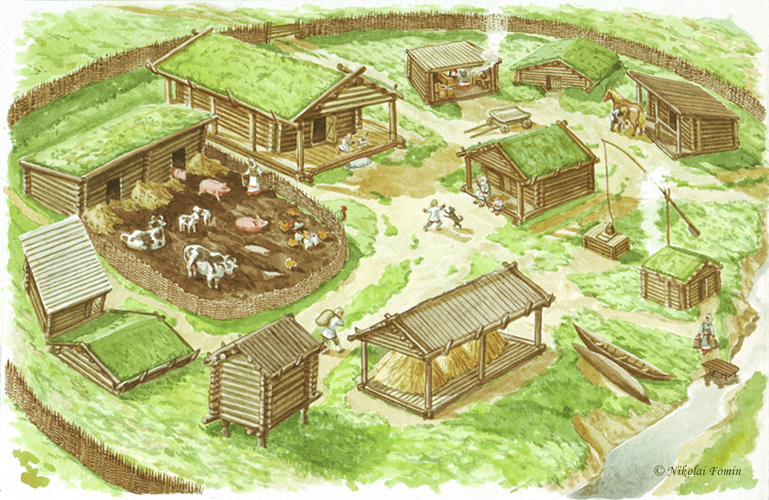 Презентация на тему "средневековая деревня и ее обитатели" по истории для 6 класса