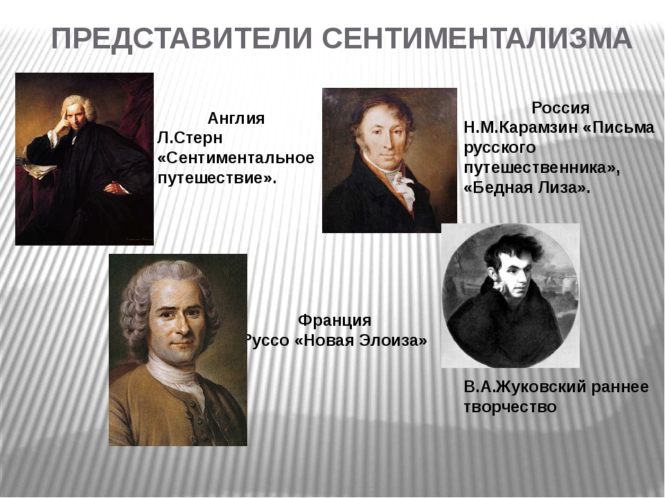 Сентиментализм в русской литературе: что это, черты и особенности изображения героев, основные представители | tvercult.ru