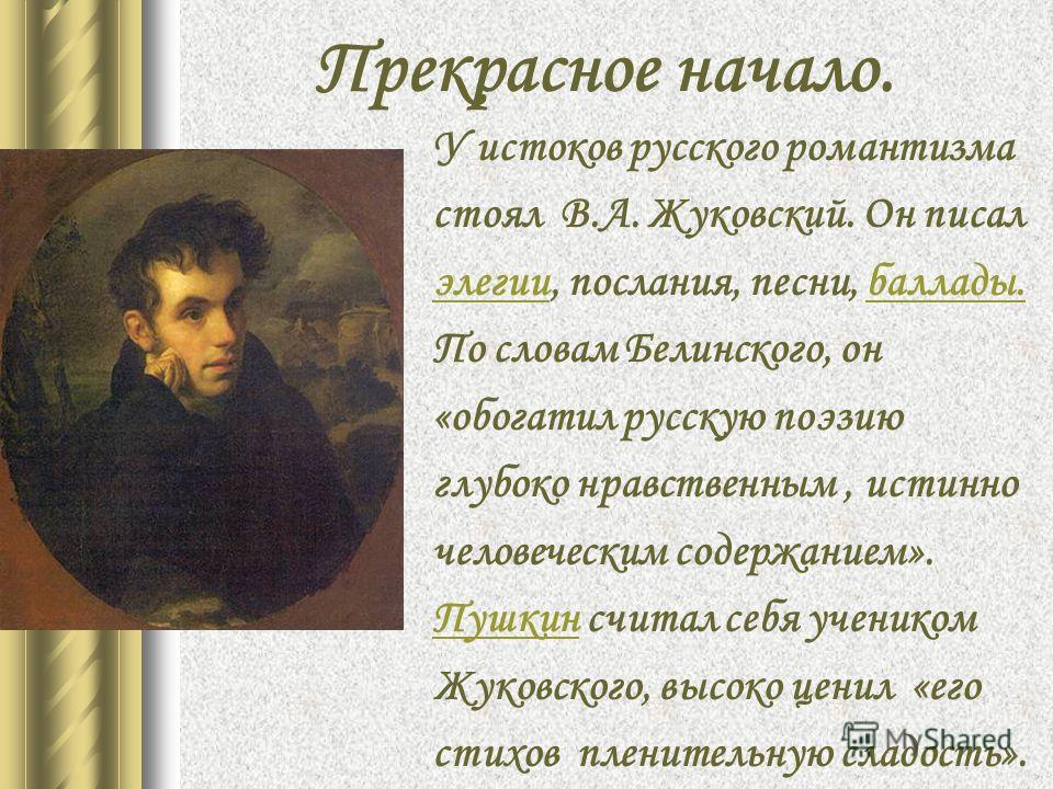 Русская литература 19 века (стр. 1 из 2)