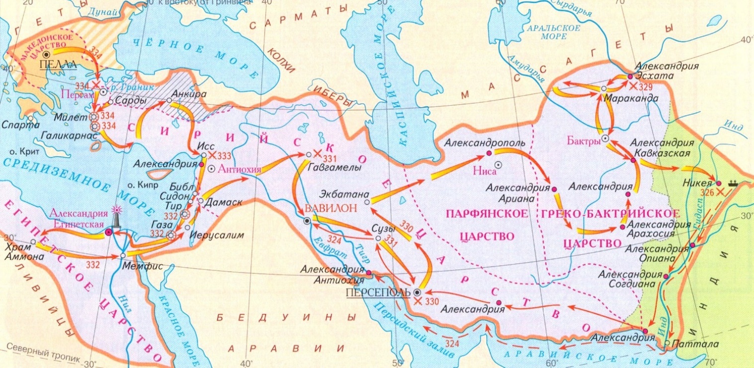 Империя александра македонского