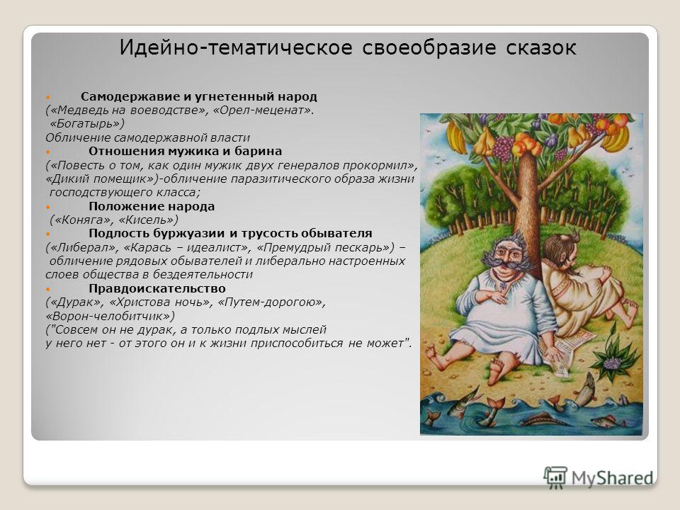 «дикий помещик» краткое содержание и анализ сказки м. салтыкова-щедрина