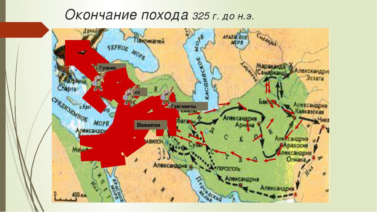 Поход александра македонского на восток - причины, этапы и последствия