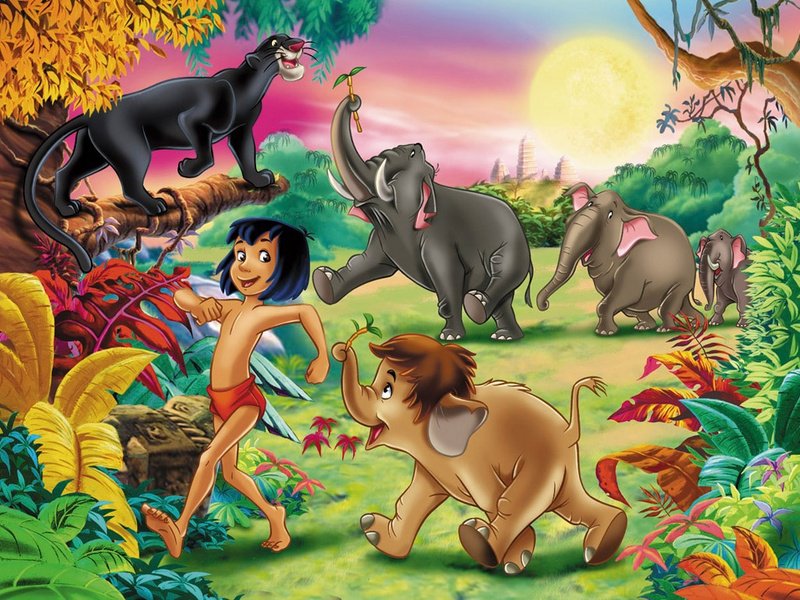 Список персонажей «книги джунглей» википедия