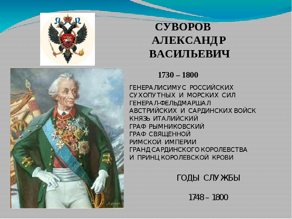 Суворов: доклад для урока истории о знаменитых свершениях великого полководца и его вкладе в русскую военную науку