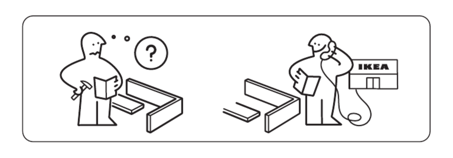 Человечек из инструкции икеа