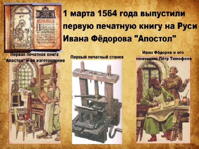 Кто изобрел книгопечатание на руси - moy-instrument.ru - обзор инструмента и техники