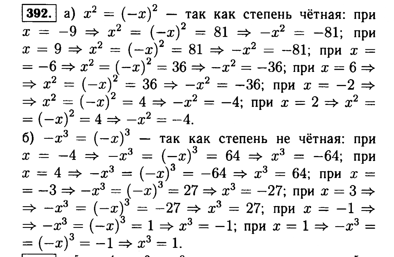 Решение задания номер 294 Решебник по алгебре, 7 класс, Макарычев ФГОС поможет в выполнении и проверке