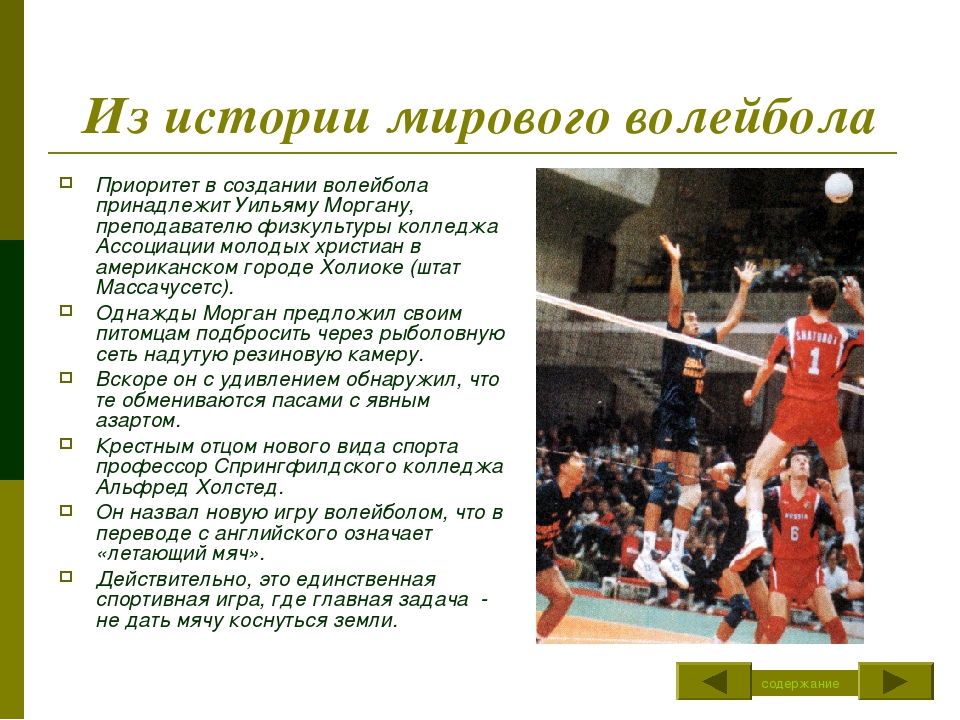Правила игры в волейбол 🏐 характеристика и основные правила игры