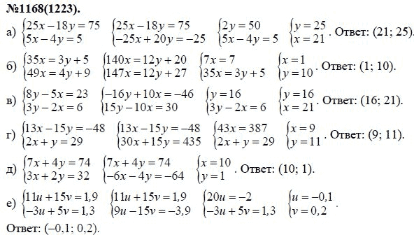 Гдз по алгебре 7 класс макарычев учебник (ответы и решения)