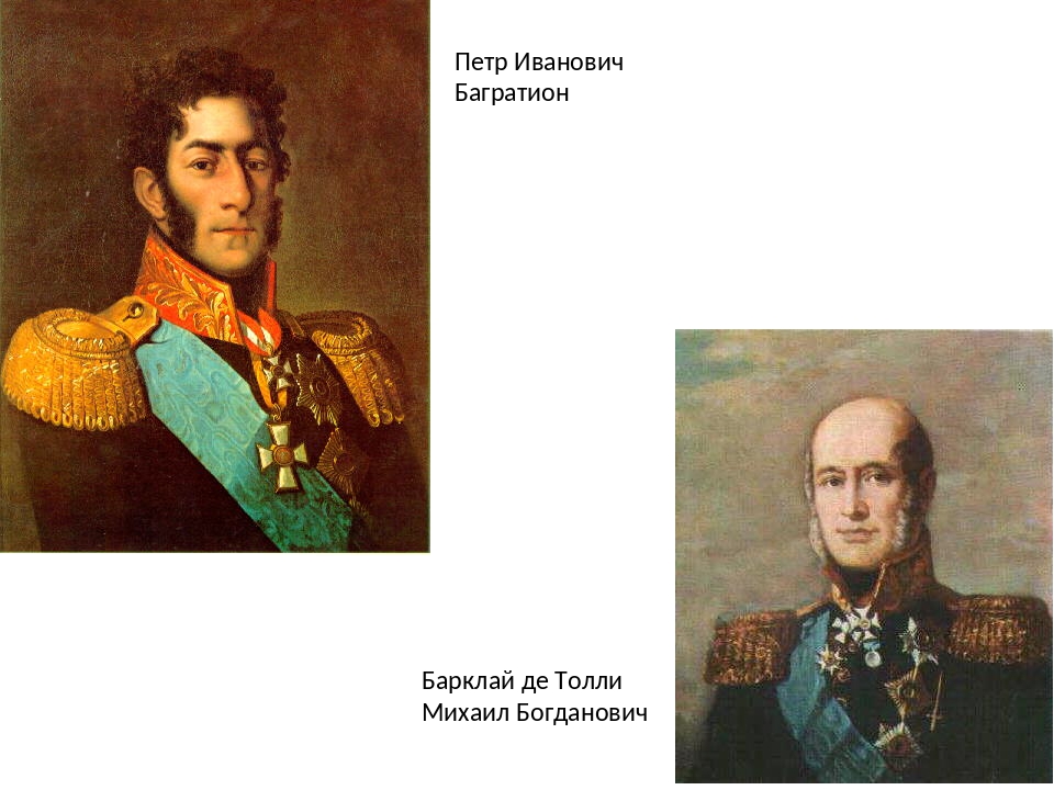 Все полководцы отечественной войны 1812 года - кутузов, багратион, барклай-де-толли, давыдов