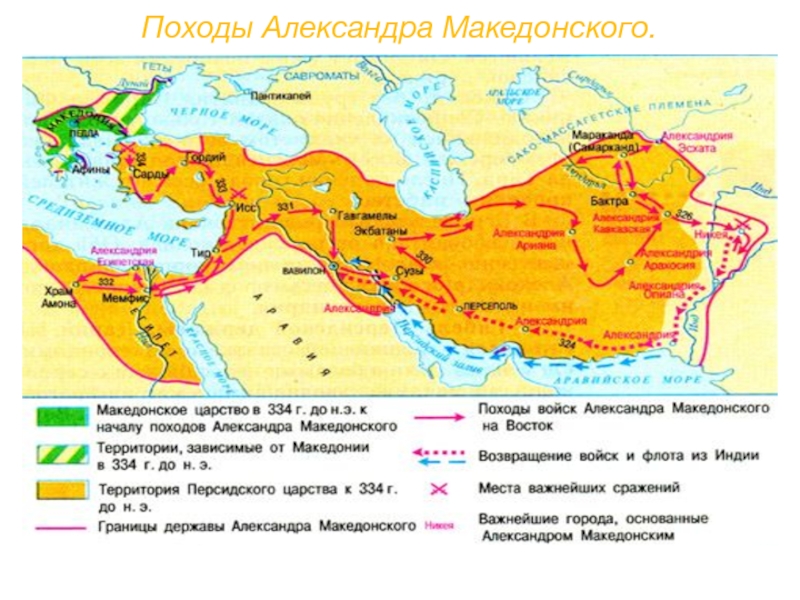 Поход александра македонского на восток — причины, этапы и последствия » гдз онлайн