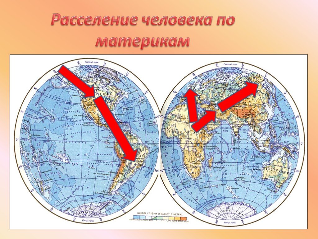 Заселение земли человеком. расы.