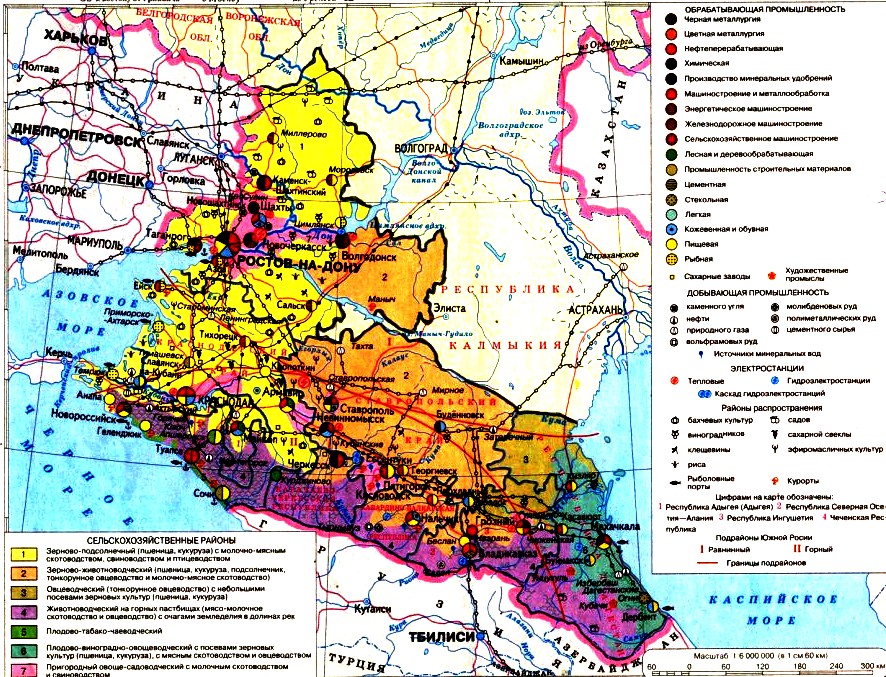Европейский юг, урало-поволжье и восточный макрорегион россии