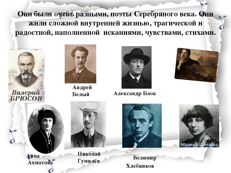Русские поэты 20 века